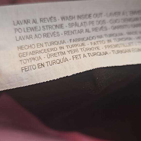 Zara Slit Ankle Black Dress Pants Sz Medium - Picture 9 of 11